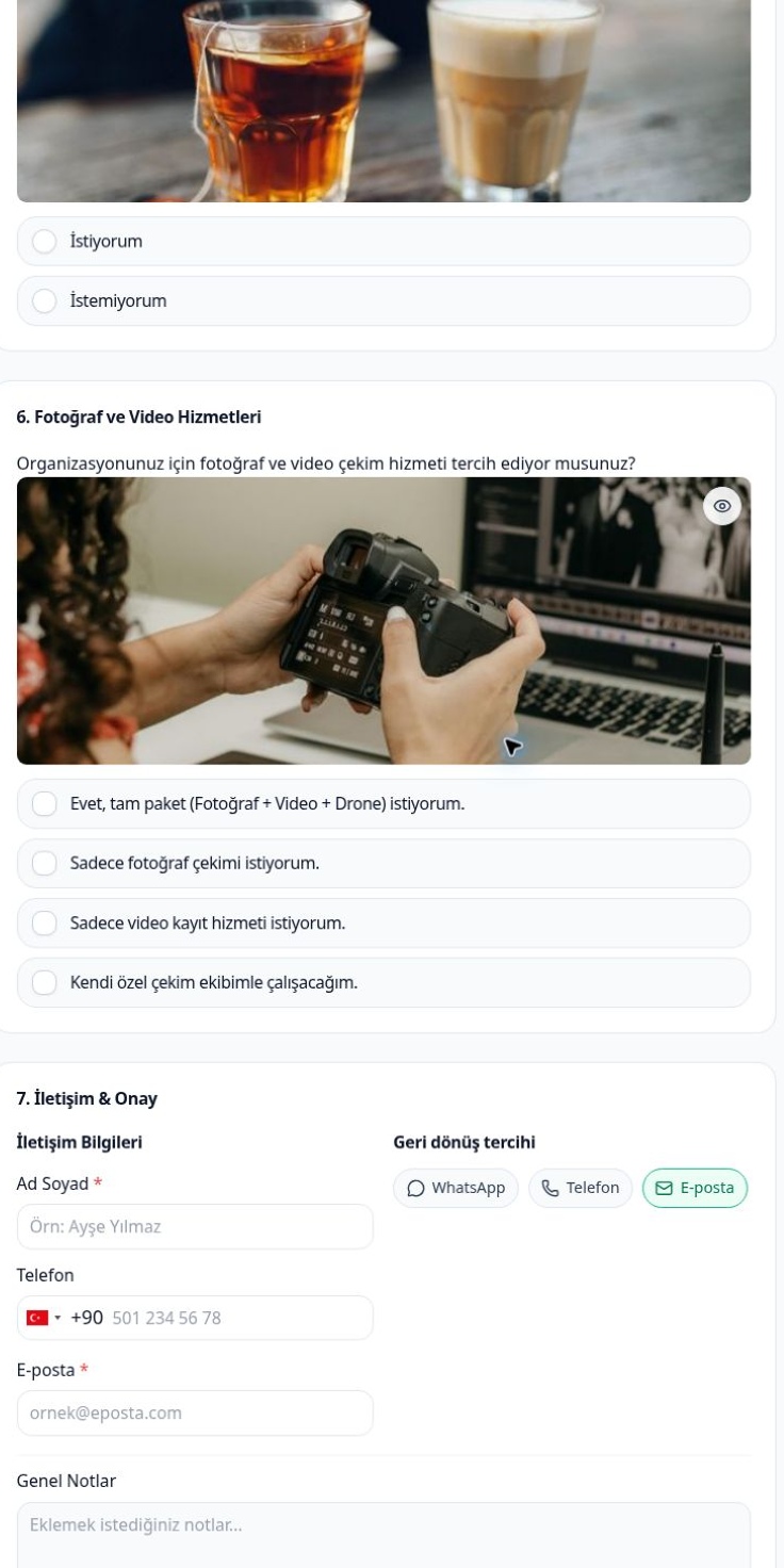 Balkan Düğün Salonu quote page