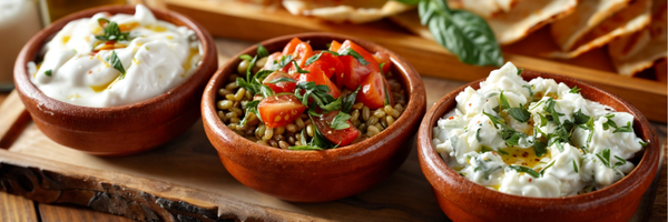 3 Çeşit Meze